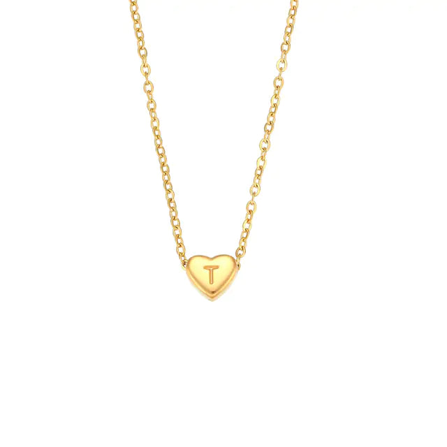 Heart-Shaped Pendant Necklace