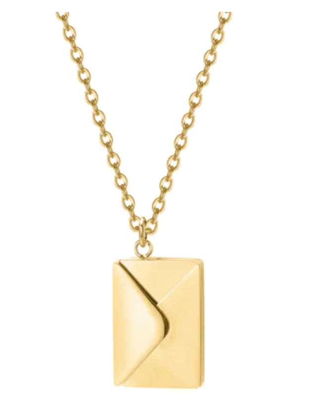 Envelope Memory Necklace