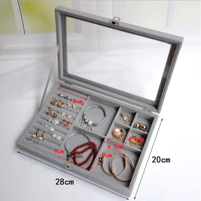 Schmuck-Organizer aus Samt