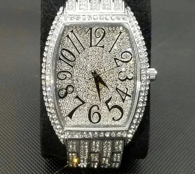 Popular Tonneau Diamond Watch