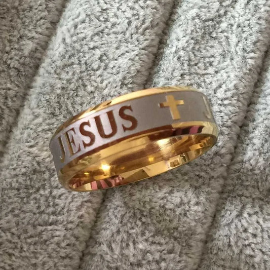 Jesus Cross Ring