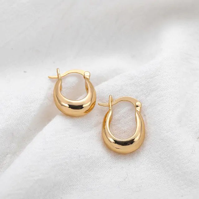 Statement Geometric Hoop Earrings