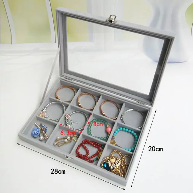 Schmuck-Organizer aus Samt