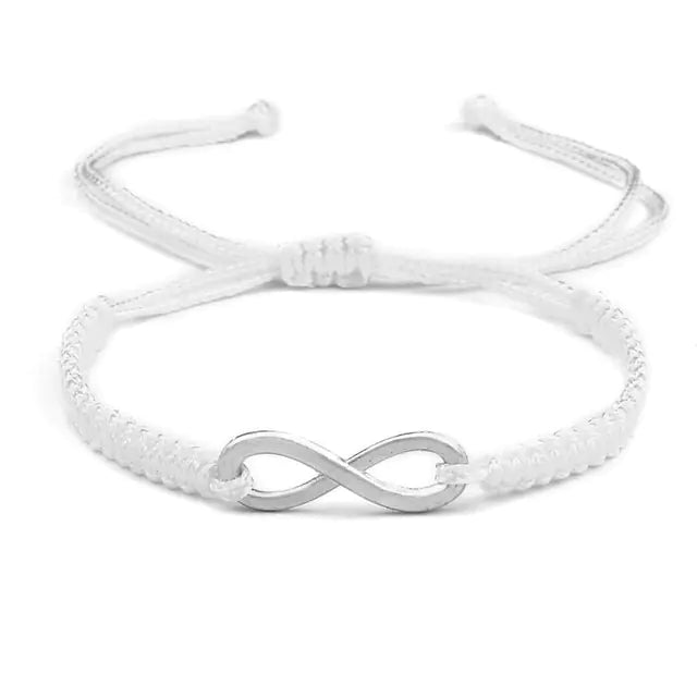 Infinity Charm Couple Bracelet