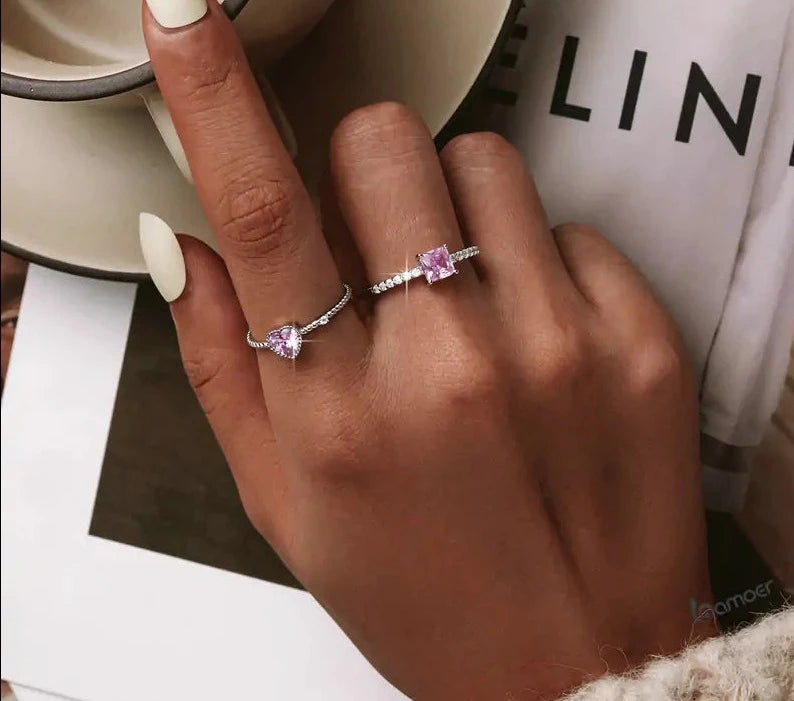 Pink Love Ring