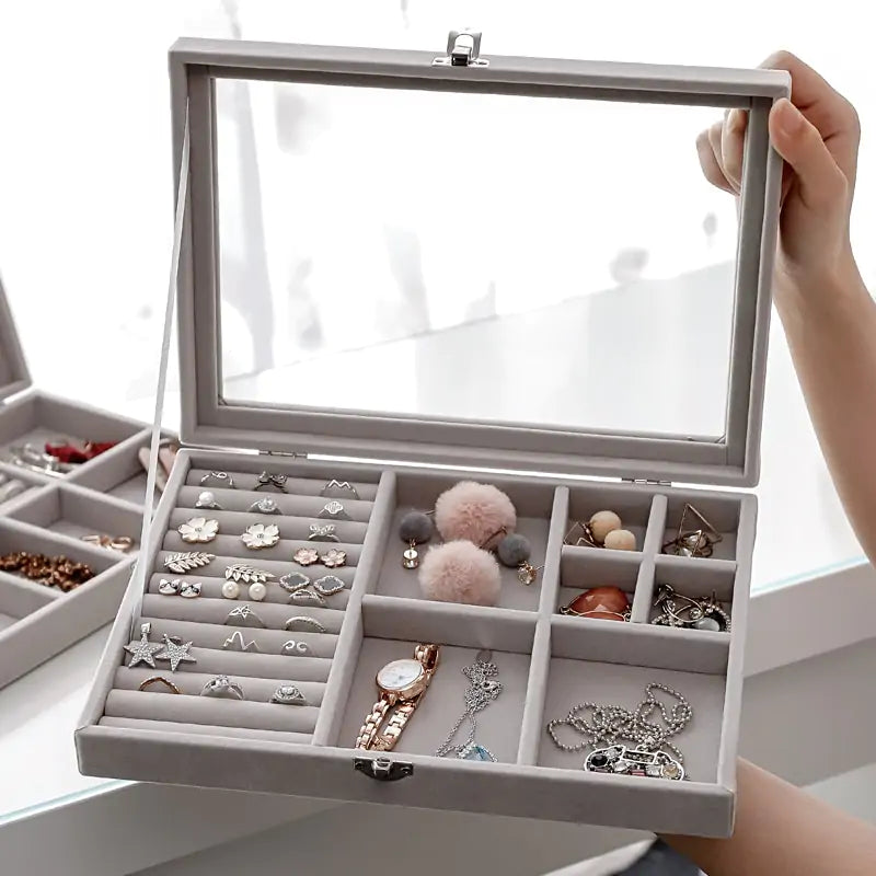 Schmuck-Organizer aus Samt