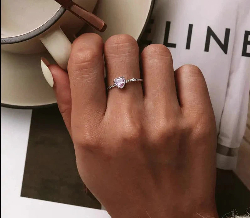 Pink Love Ring