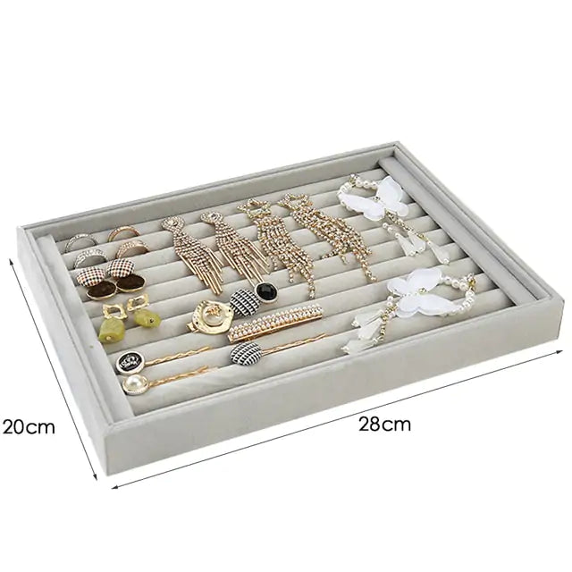 Schmuck-Organizer aus Samt