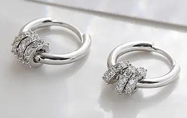 Stainless Steel Minimalist Huggie Hoop Earrings