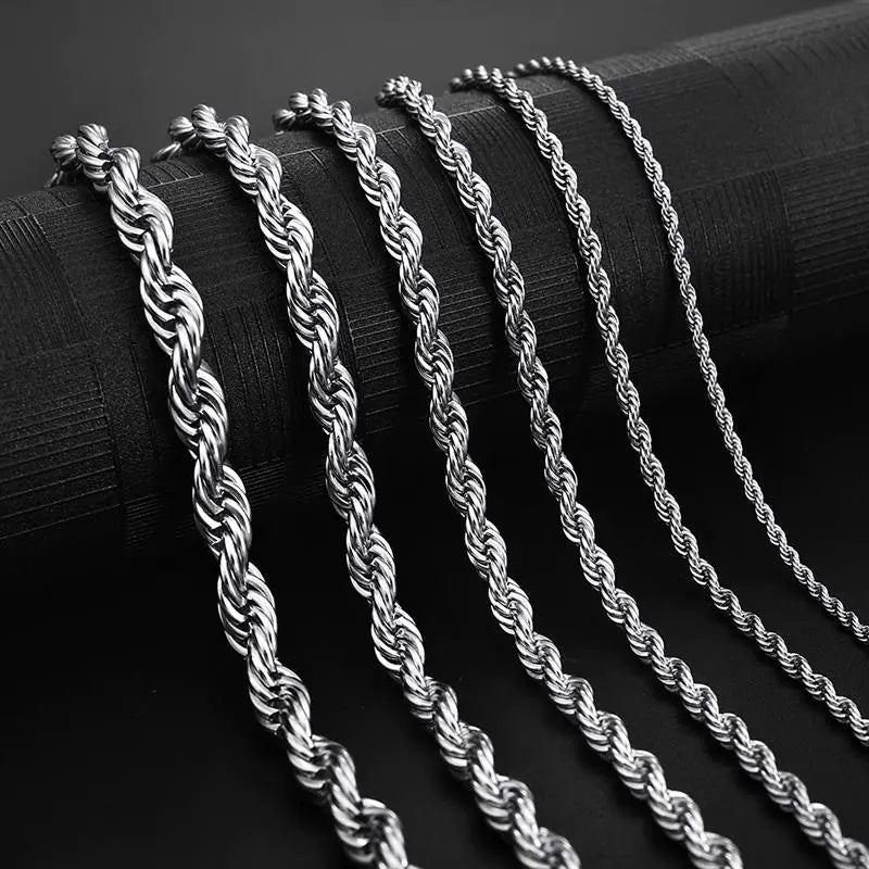 Classic Rope Chain Necklace