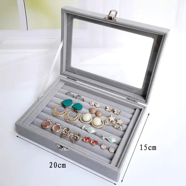 Schmuck-Organizer aus Samt