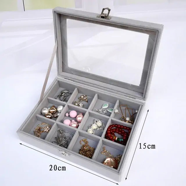 Schmuck-Organizer aus Samt