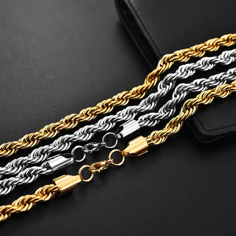 Classic Rope Chain Necklace