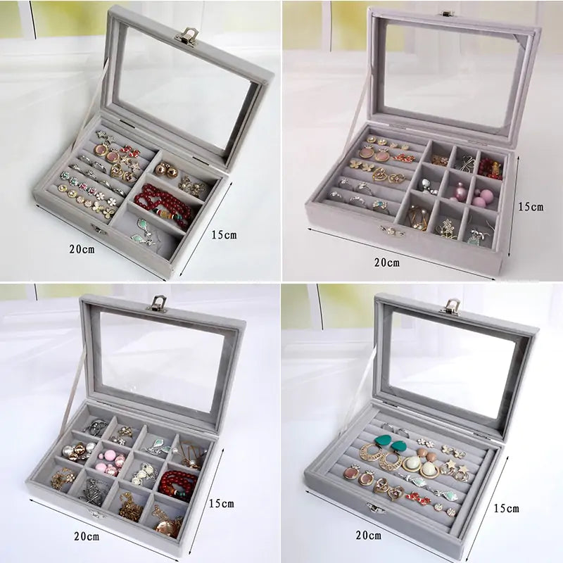 Schmuck-Organizer aus Samt