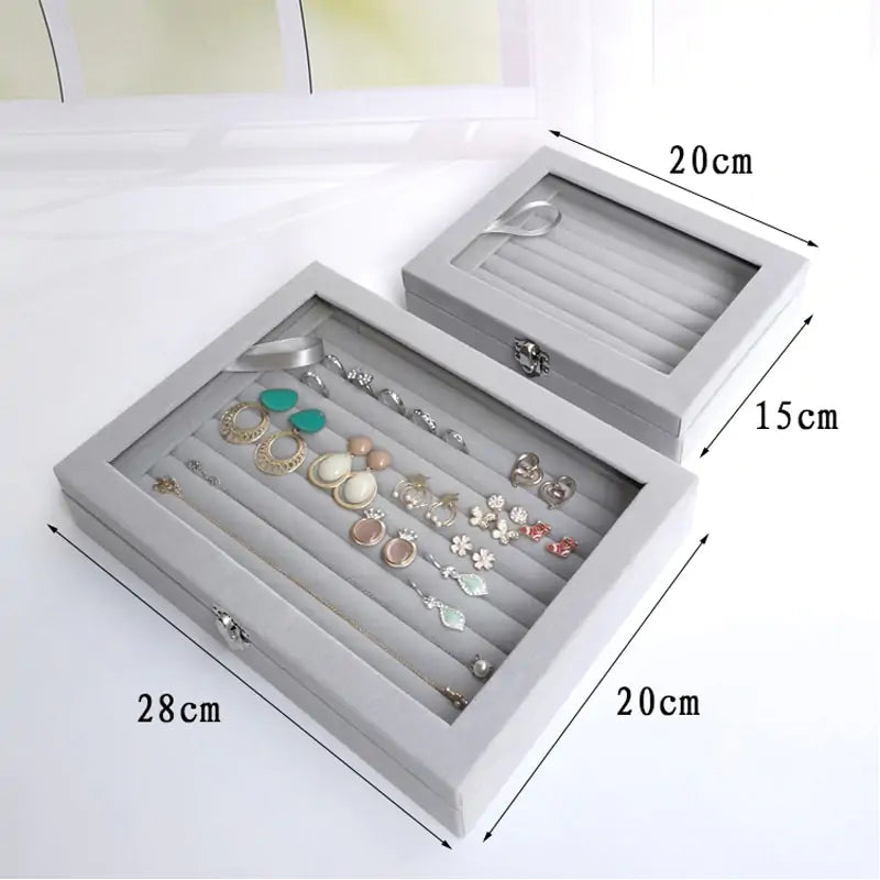 Schmuck-Organizer aus Samt